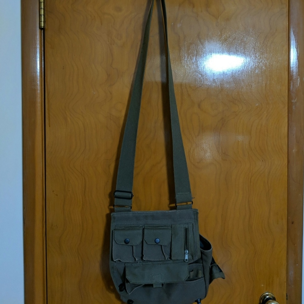 WWII Style Messenger Bag